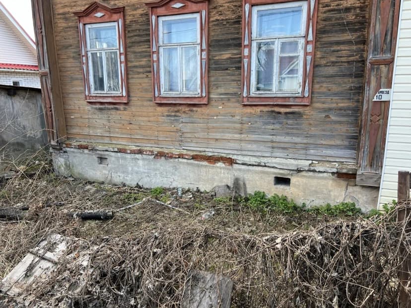 Цоколь на бутовом фундаменте