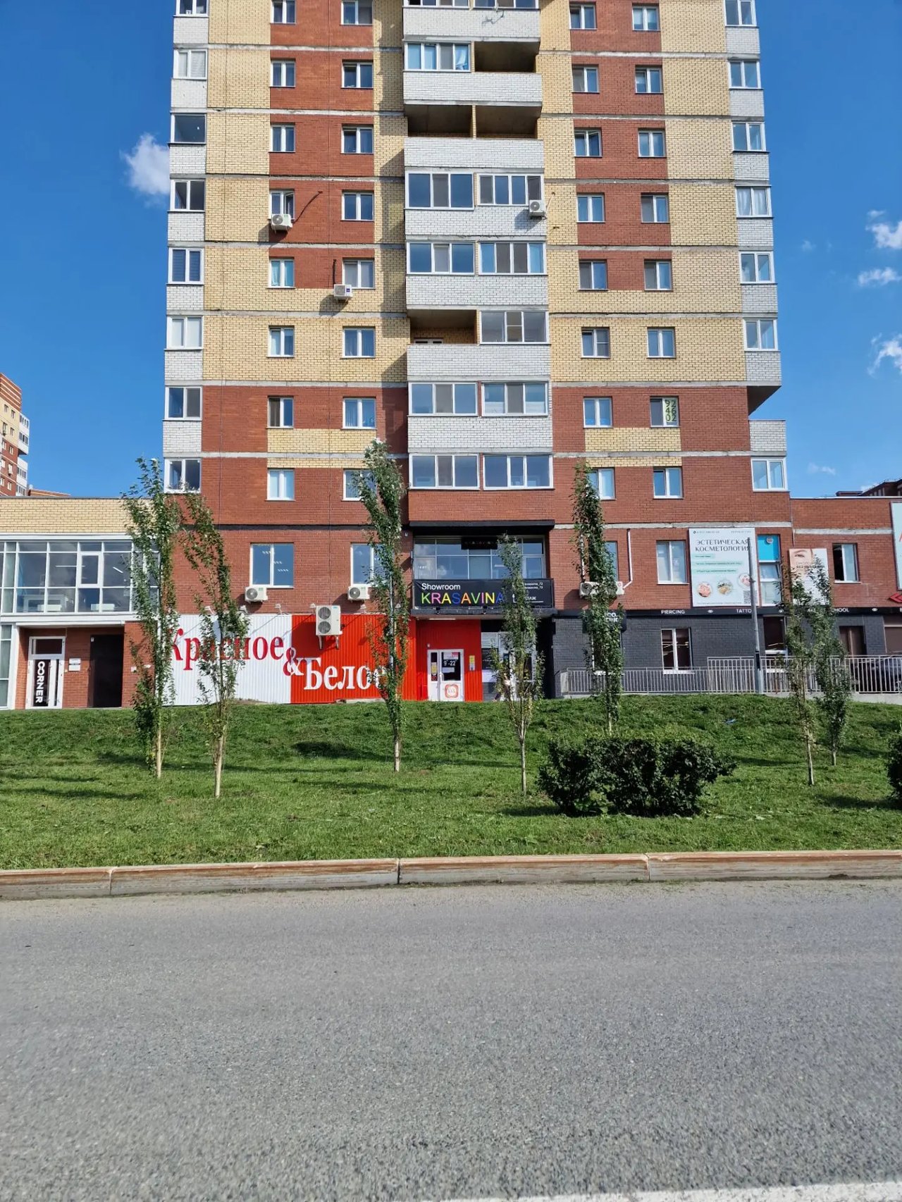 Здание с торговыми помещениями - объект оценки аренды